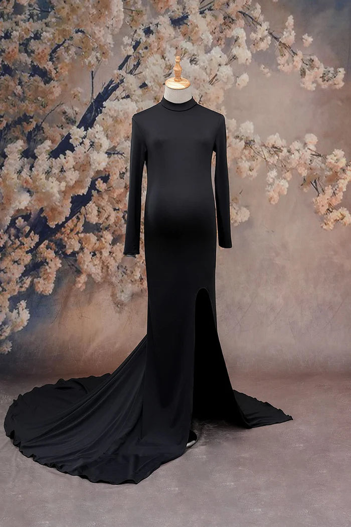 Kate Knitted Cloth Strapless Maternity Photoshoot Dress - Kate Backdrop AU