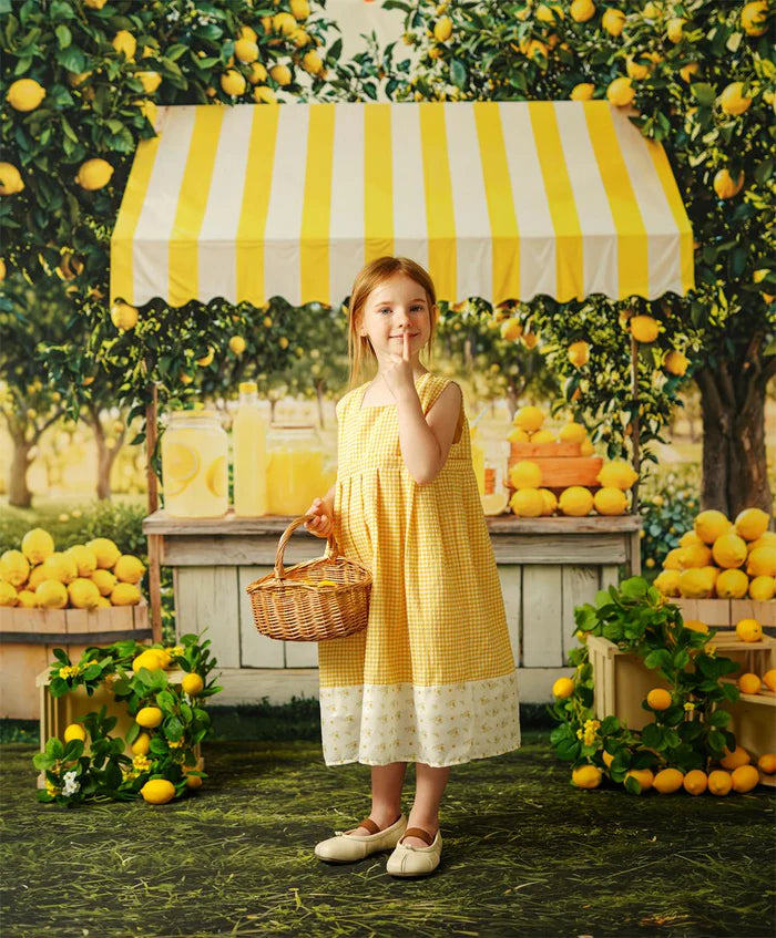 Kate Summer Lemonade Stand Photo Kit - Kate Backdrop AU