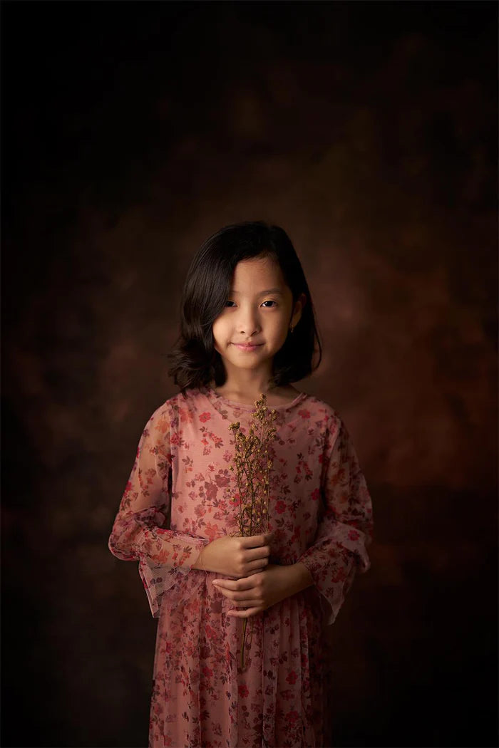 Kate Deep Brown/Light Brown Collapsible Backdrop Photography 5X6.5ft(1.5x2m) - Kate Backdrop AU