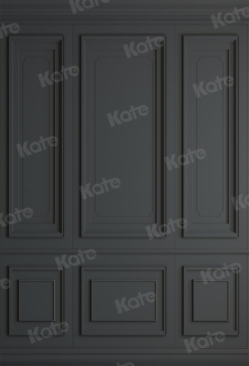 Kate Gray Black Vintage Wall Fleece Backdrop for Photography - Kate Backdrop AU