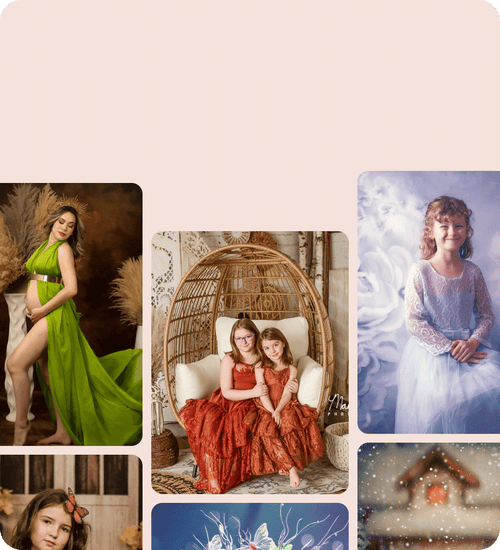 Kate backdrop puzzles in various styles