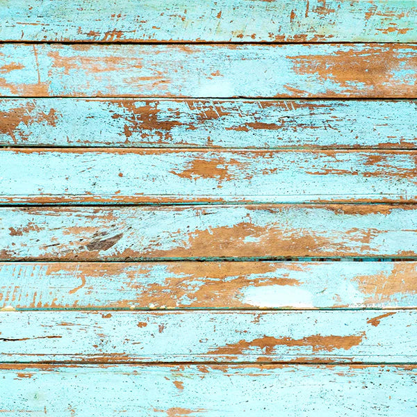 Kate Brown Wood Blue Retro Vinyl Newborn Backdrops Food - Kate Backdrop AU