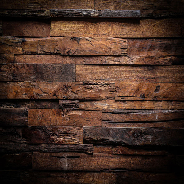 Kate Dark Brown Vintage Wood Newborn Vinyl Backdrop - Kate Backdrop AU