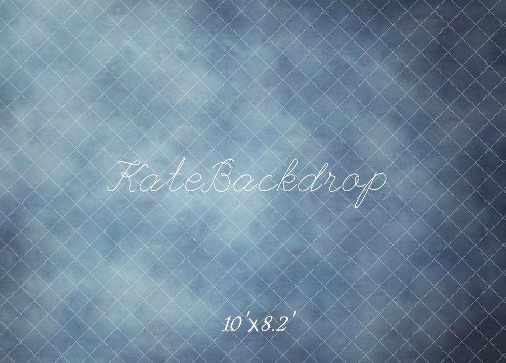 Kate Retro Blue Abstract Portrait Backdrop Texture for Photography - Kate Backdrop AU