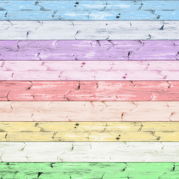Kate Colorful Wood Vinyl Children Photography Backdrop - Kate Backdrop AU