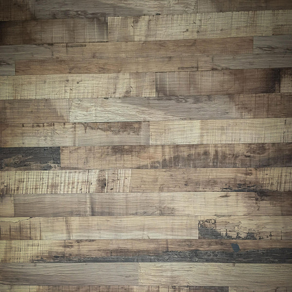 Kate Retro Barn Wood Wall Newborn Vinyl Photography Backdrop Floor - Kate Backdrop AU