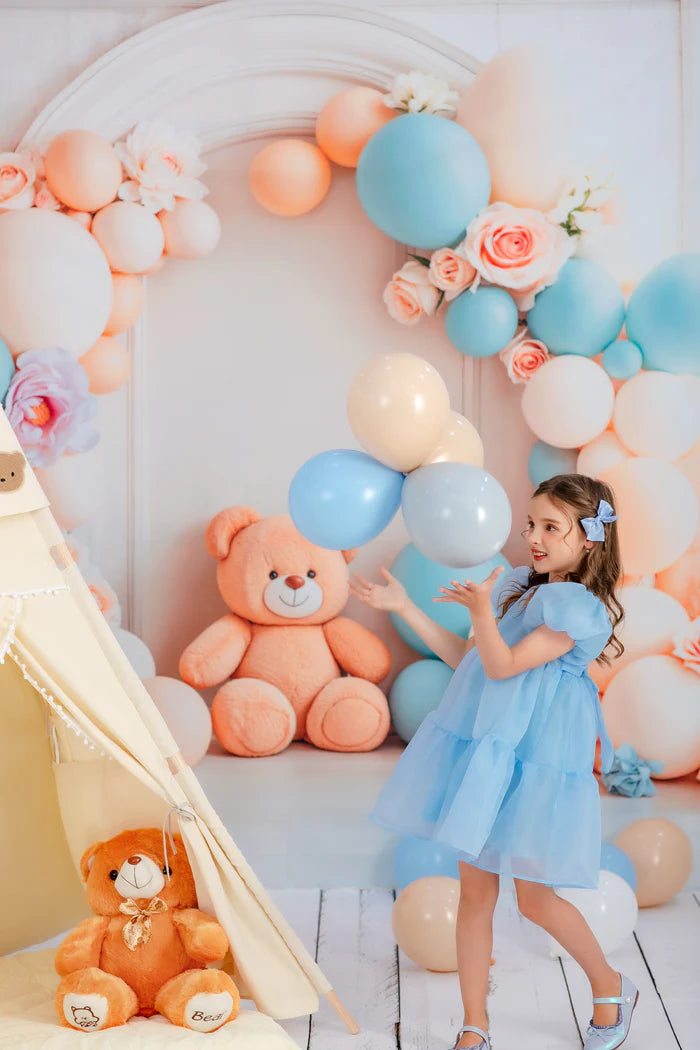 Kate Blue Kids Dress for Photography - Kate Backdrop AU