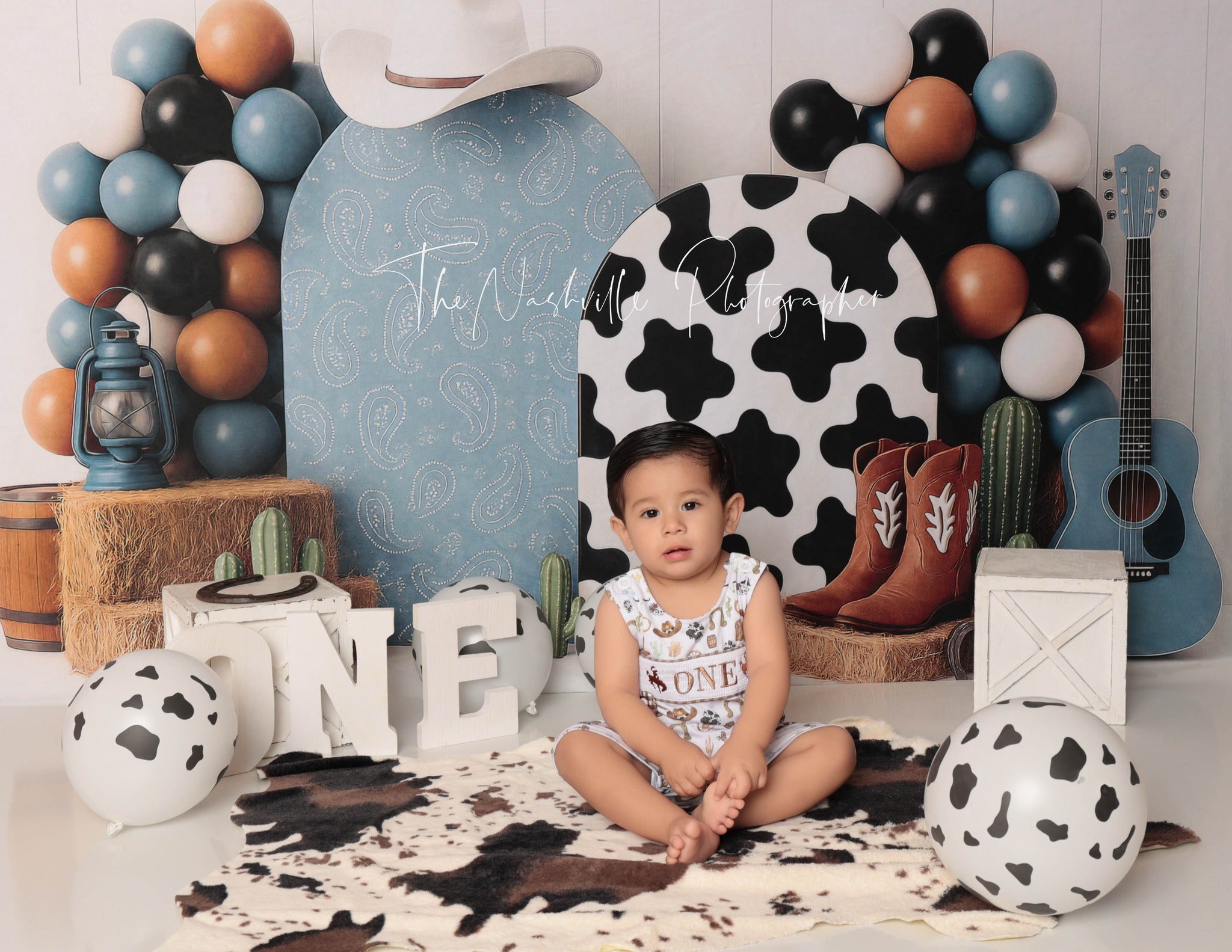 Kate Cowboy Backdrop Designed by Ashley Paul - Kate Backdrop AU