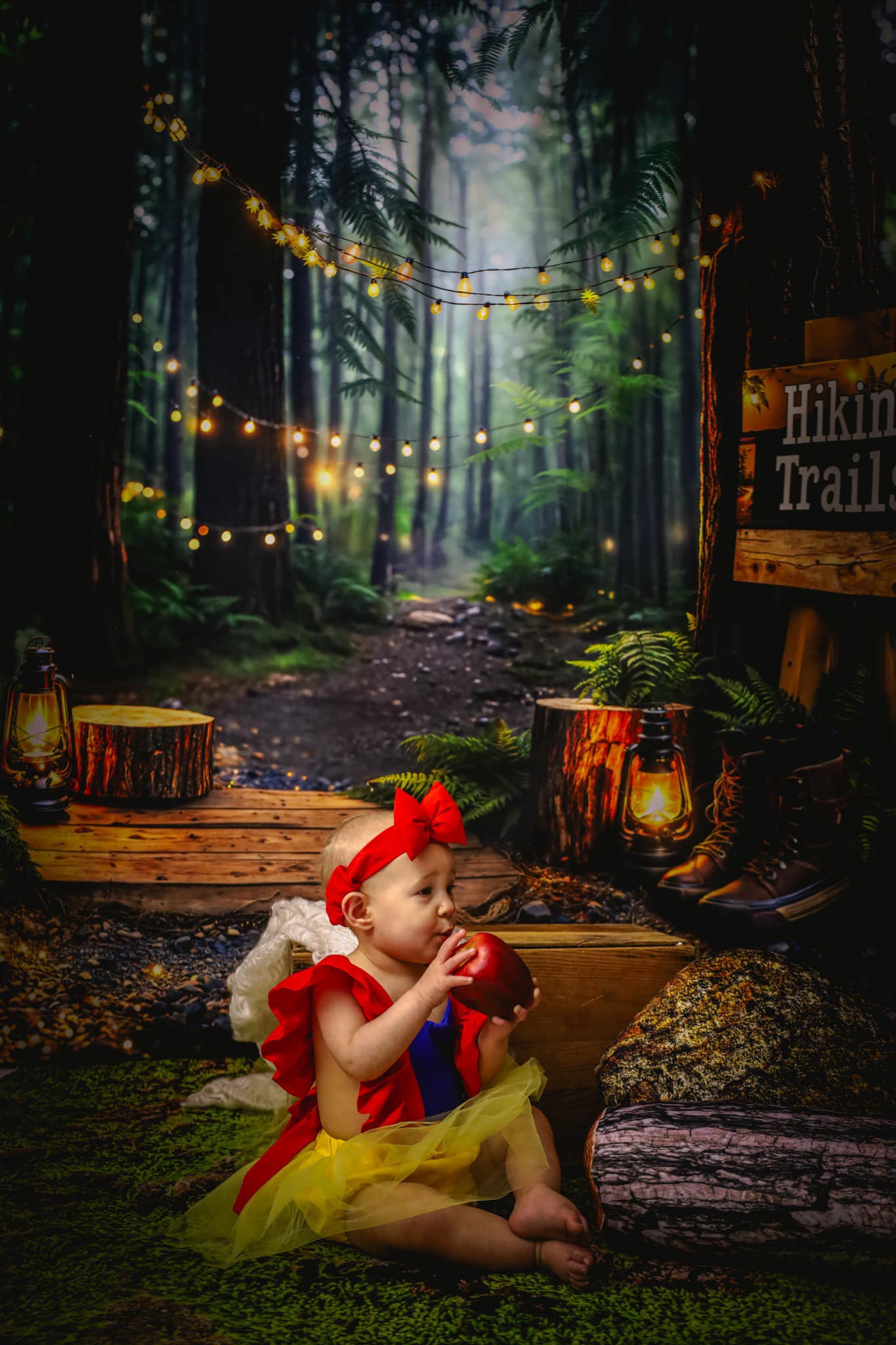 Kate Forest Hiking Trails Backdrop Designed by Kate Image - Kate Backdrop AU
