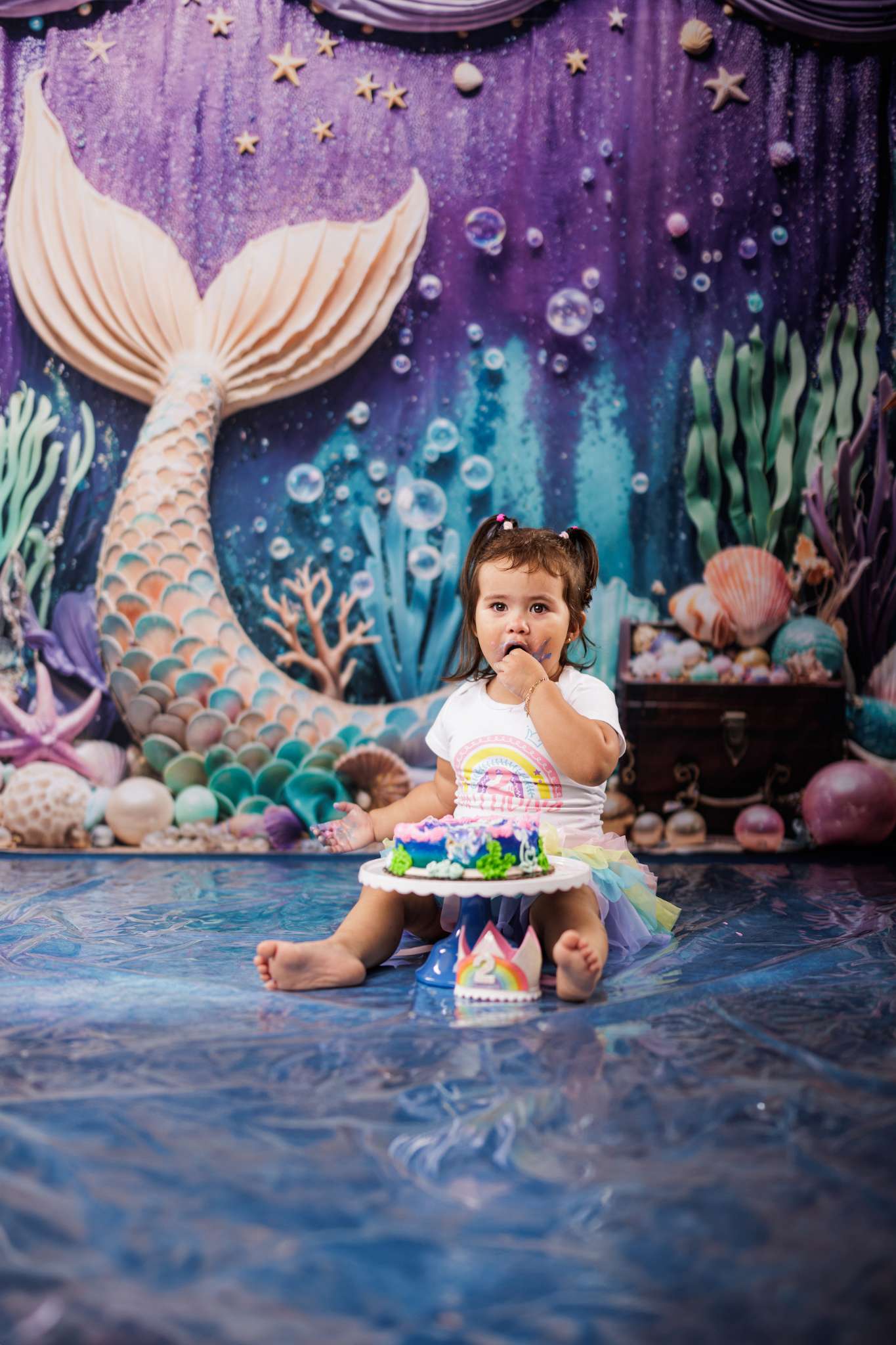 Kate Mermaid Under the Sea Backdrop Designed by Emetselch - Kate Backdrop AU