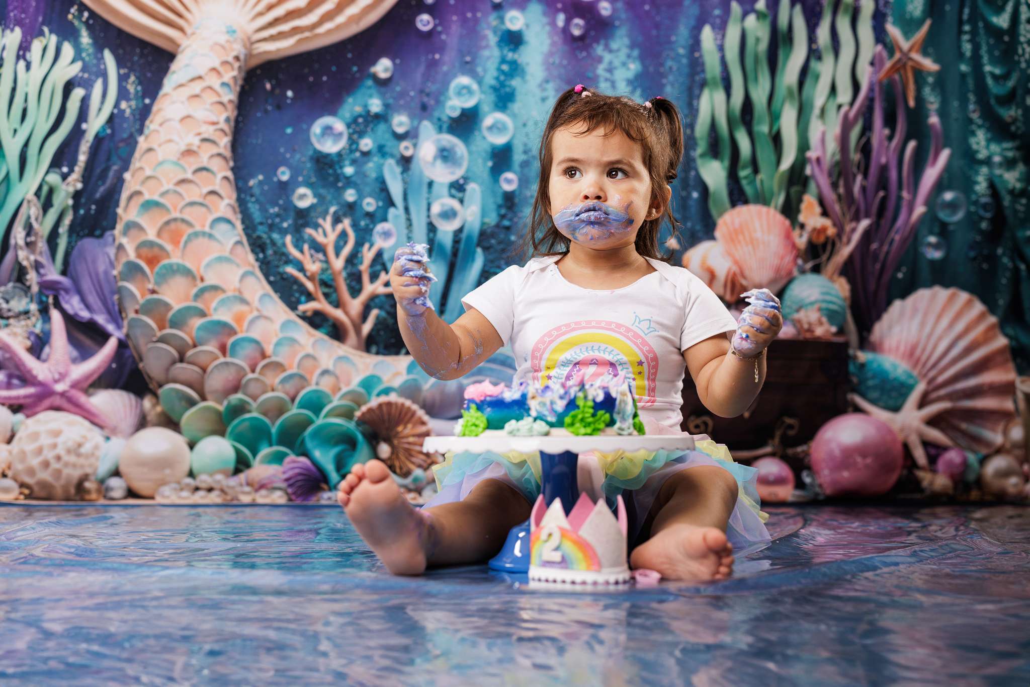 Kate Mermaid Under the Sea Backdrop Designed by Emetselch - Kate Backdrop AU