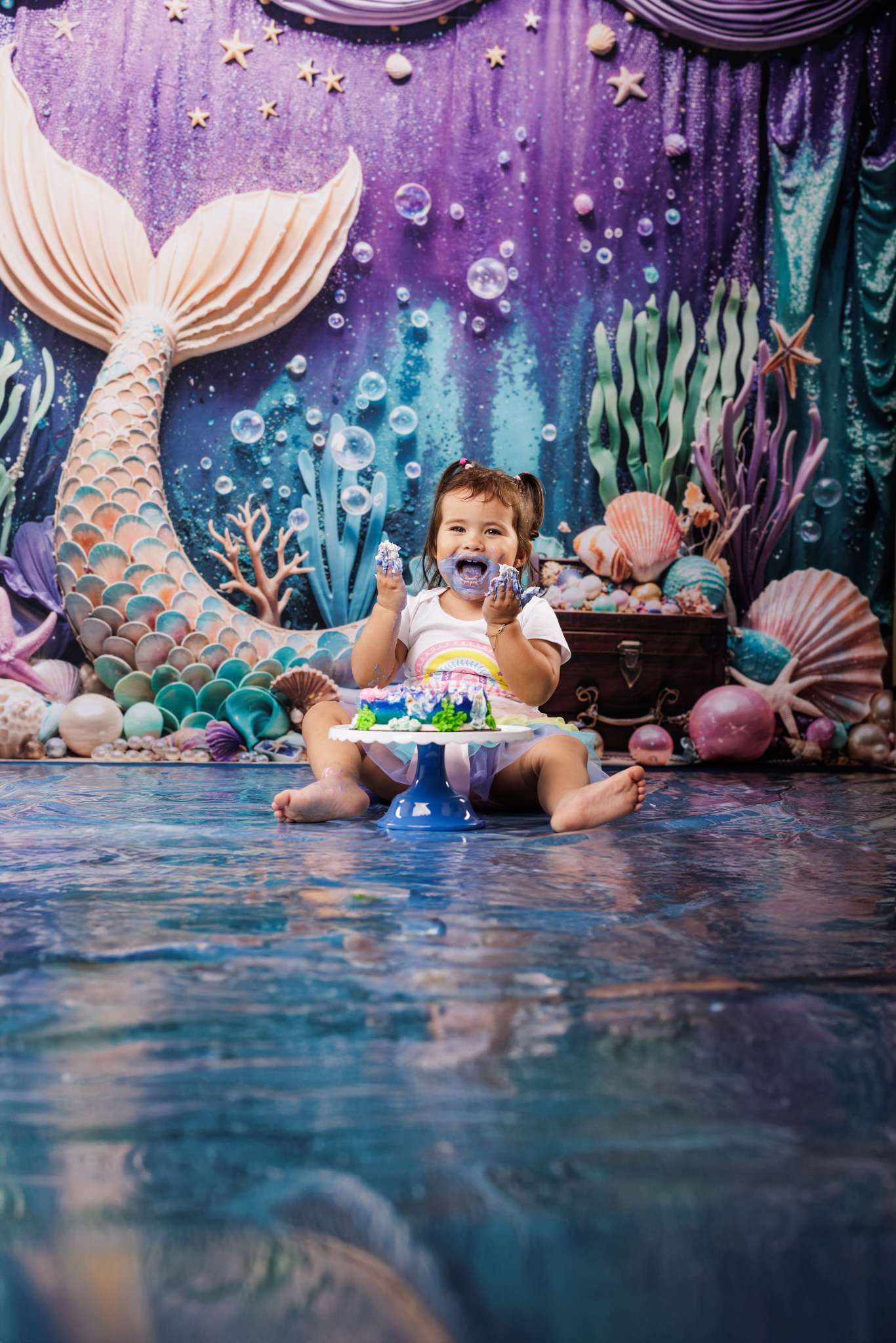 Kate Mermaid Under the Sea Backdrop Designed by Emetselch - Kate Backdrop AU