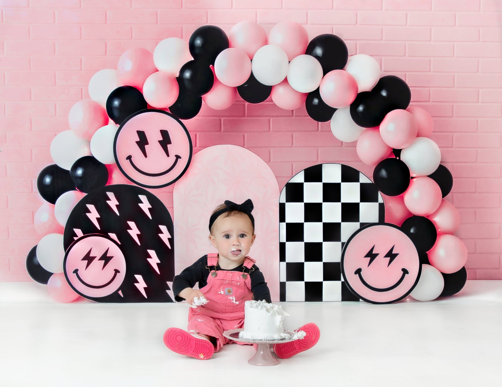 NEW Kate Rocker Girl Balloon Arch Backdrop Designed by Ashley Paul