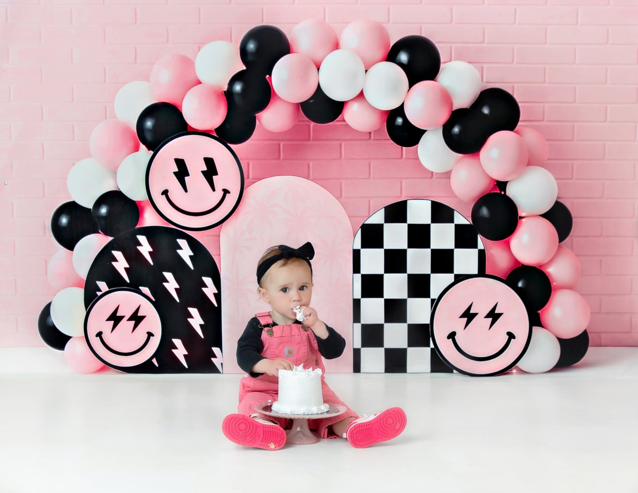 NEW Kate Rocker Girl Balloon Arch Backdrop Designed by Ashley Paul