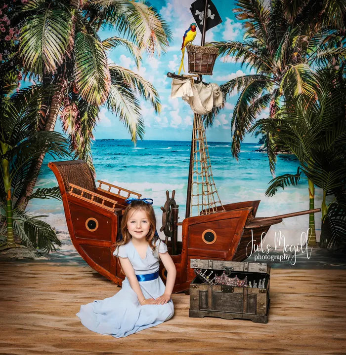 Kate Summer Sea Beach Wave Backdrop for Photography