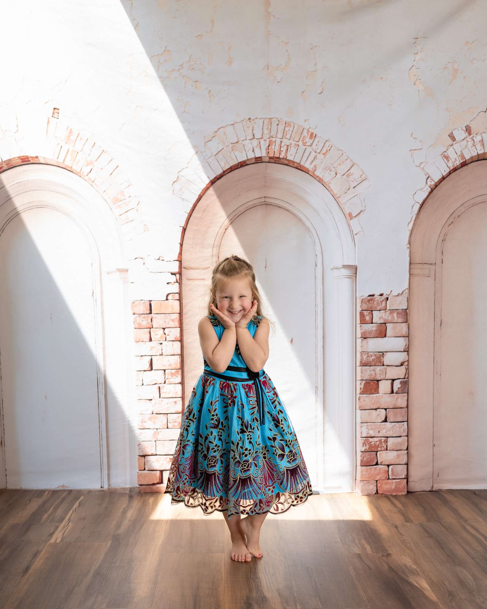 Kate Vintage Brick Arch Backdrop Designed by Emetselch - Kate Backdrop AU