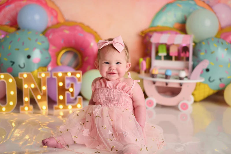 Kate Donut Cake Smash Photo Kit - Kate Backdrop AU
