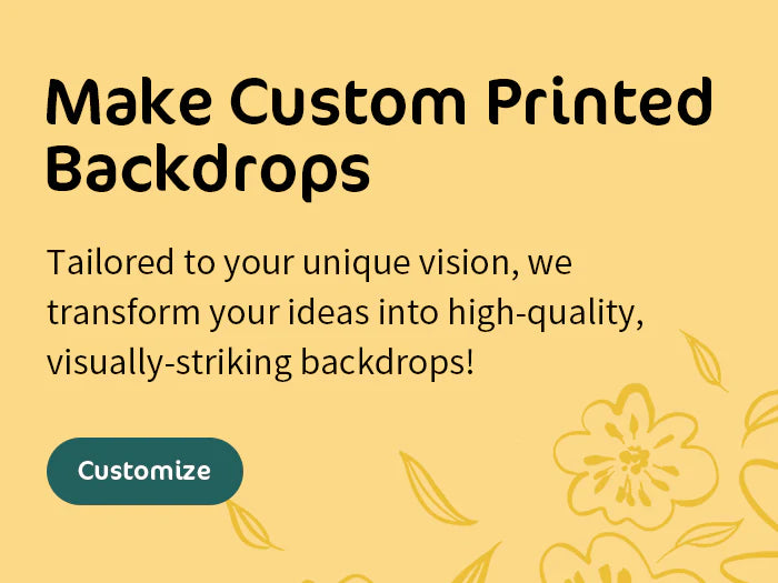 Kate Custom Photography Fabric Printed Backdrop (Size: width x height) - Kate Backdrop AU