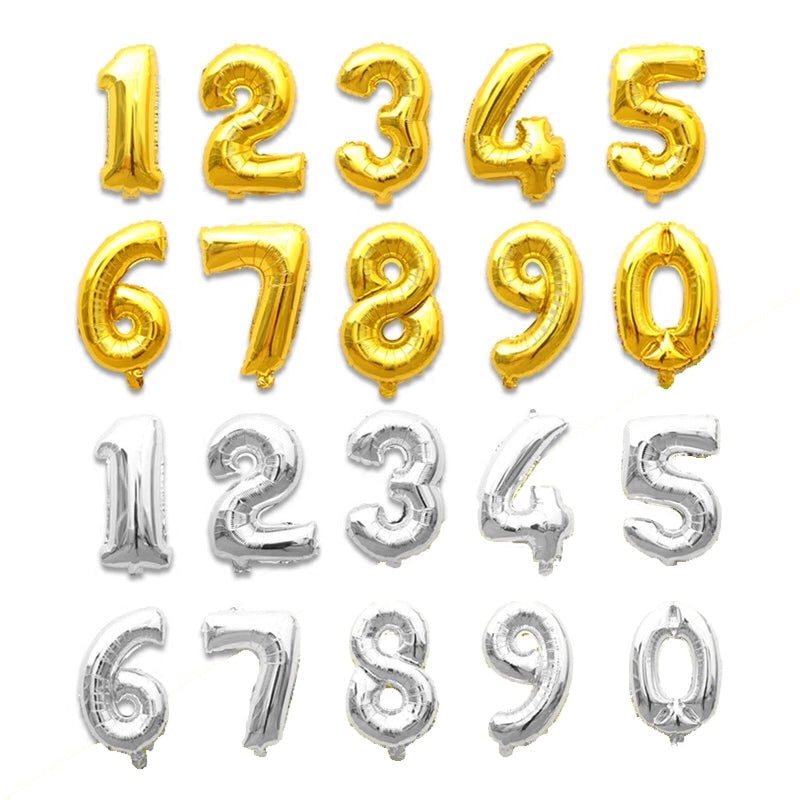 Kate Inflatable Number Balloons Birthday Party Decor for Photography - Kate Backdrop AU