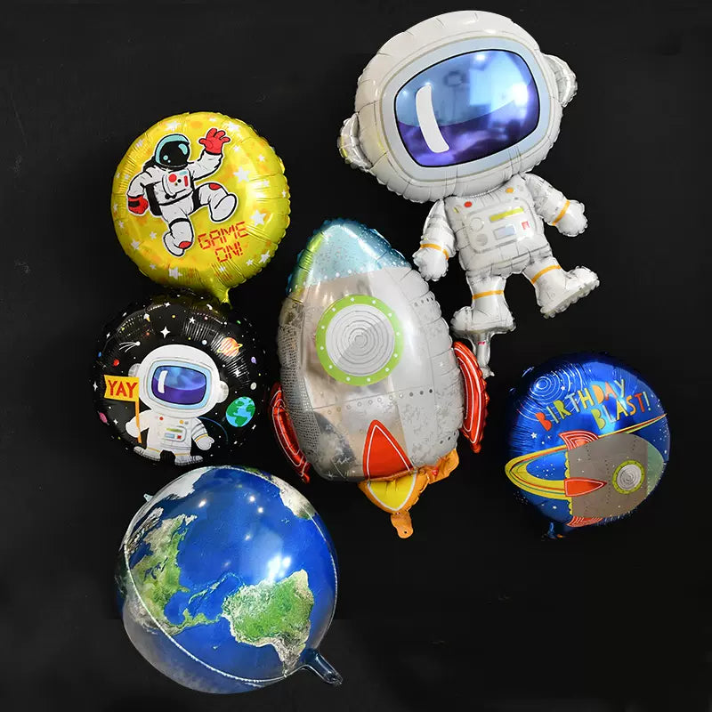 Kate Astronaut Universe Inflatable Props Set 16pcs - Kate Backdrop AU