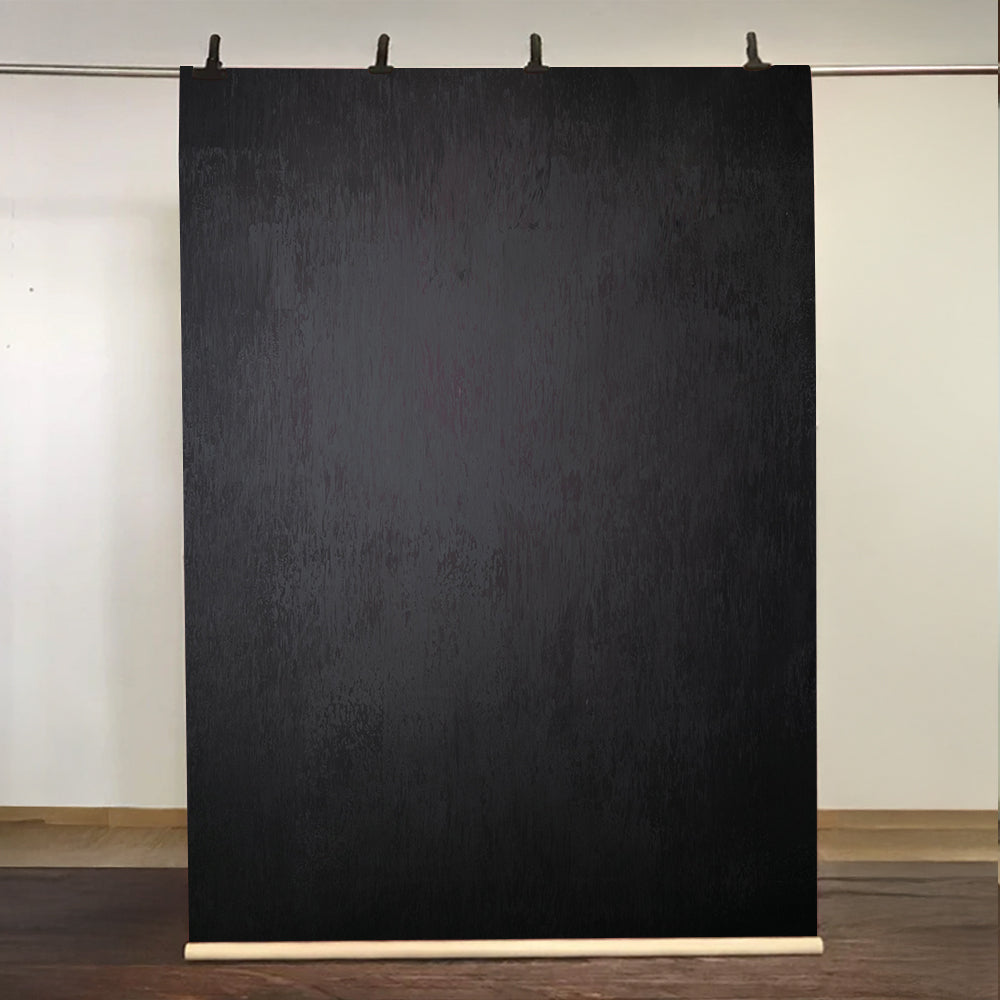 Kate Abstract Texture Cold Black mixed Grey Spray Painted Backdrop S0003