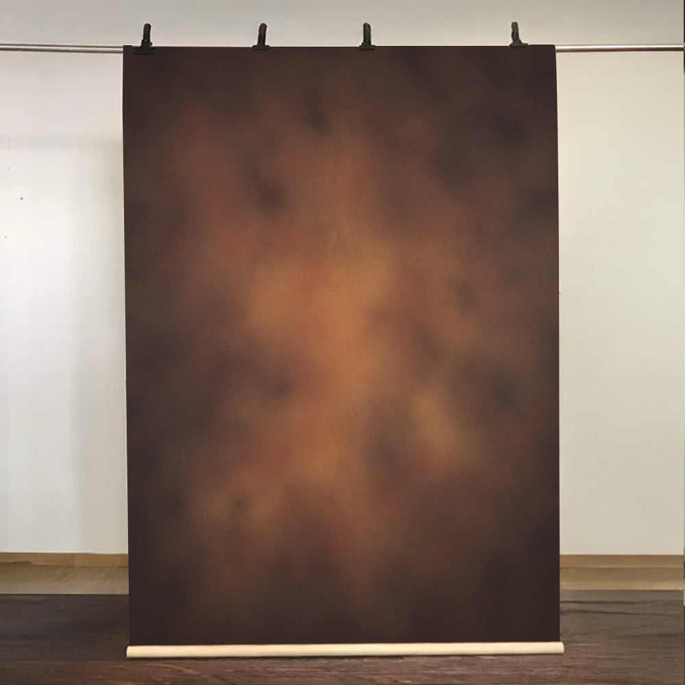 Kate Hand Painted Dark Brown Abstract Texture Spray Painted Backdrops - Kate Backdrop AU