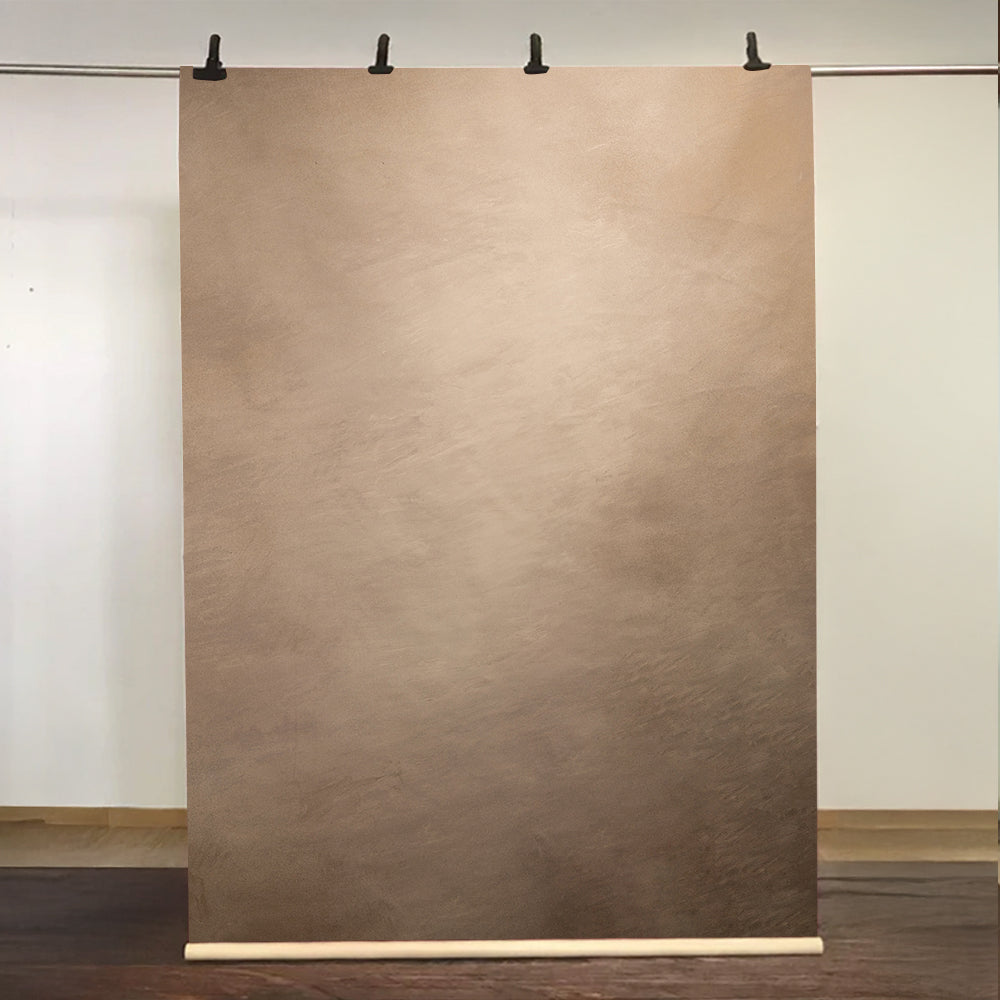 Kate Abstract Texture Dark Grey with Little Brown Hand Painted Backdrops