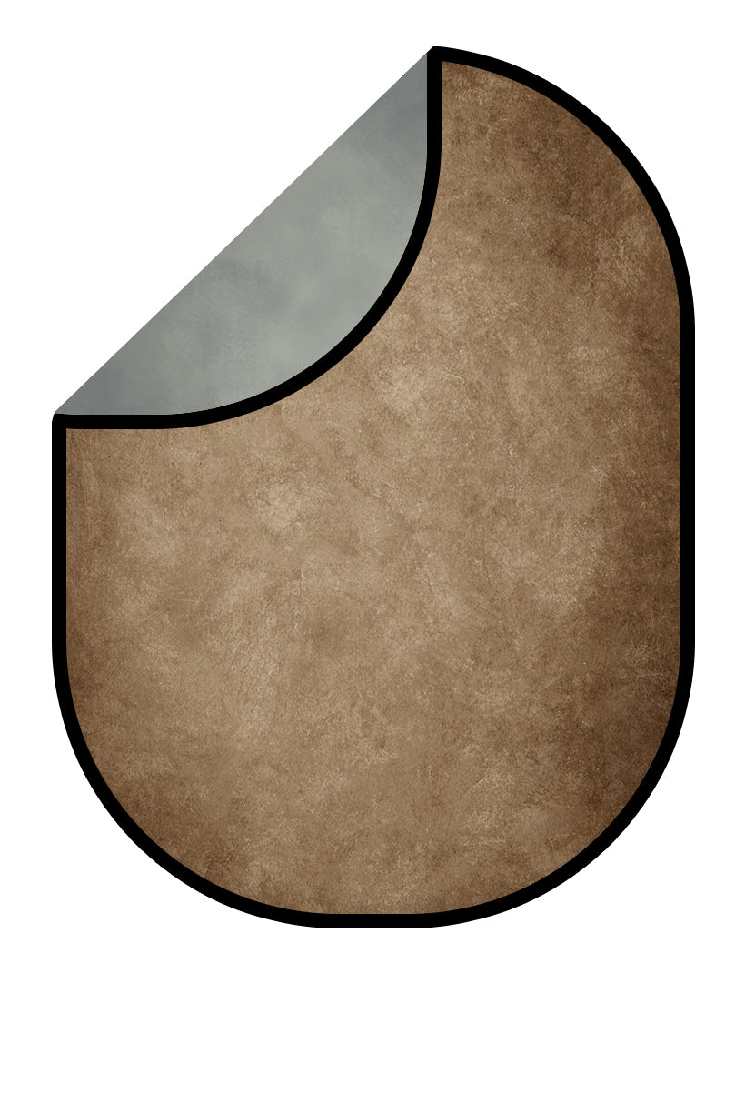 Kate Abstract Old Master Brown/Gray Collapsible Backdrop Photography 5X6.5ft(1.5x2m) - Kate Backdrop AU