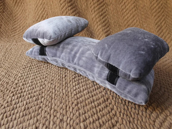Kate 3 pcs Newborn photography auxiliary props velvet lying Posing pillows - Kate Backdrop AU