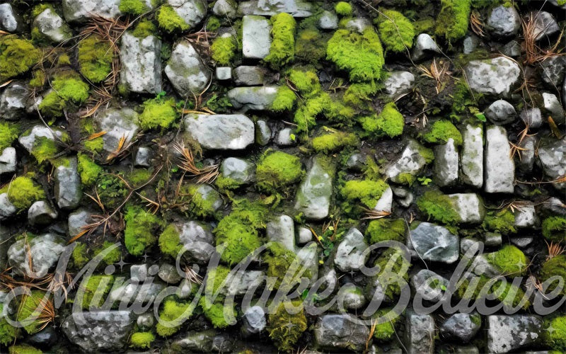 Kate Moss Grey Cobblestone Rubber Floor for Mat Photography designed by Mini MakeBelieve - Kate Backdrop AU