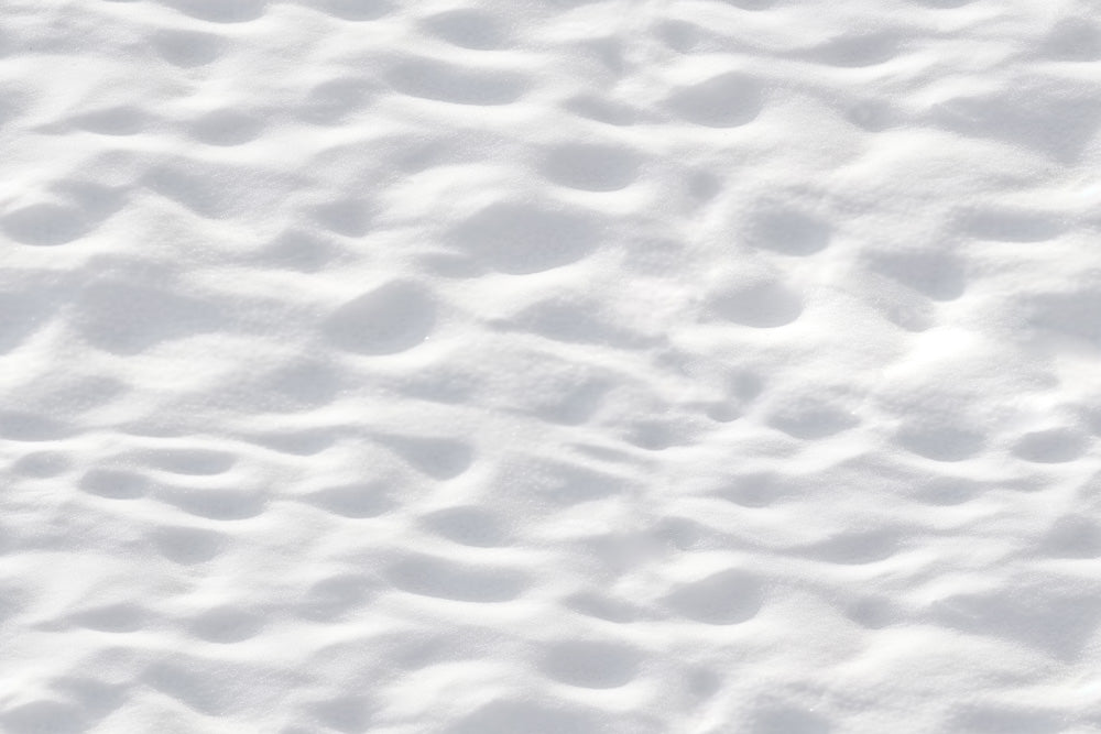 Kate White Winter Snow Rubber Floor Mat - Kate Backdrop AU