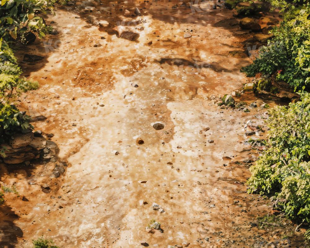 Kate Muddy Path Rubber Floor Mat - Kate Backdrop AU