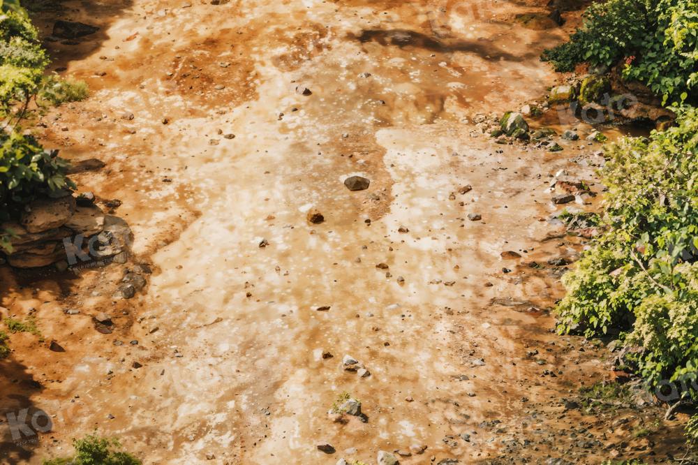 Kate Muddy Path Rubber Floor Mat - Kate Backdrop AU