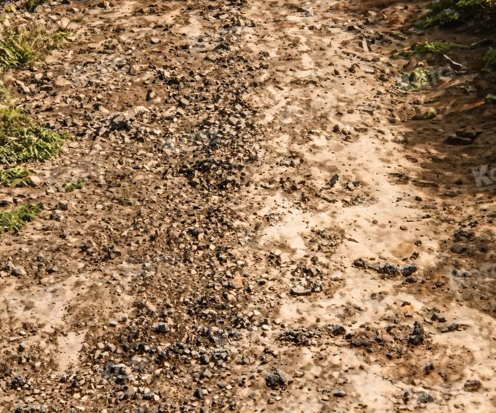 Kate Muddy Land Path Rubber Floor Mat - Kate Backdrop AU