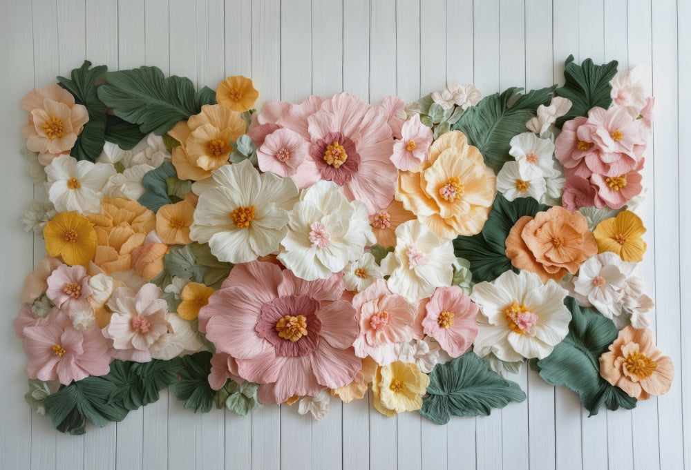 Kate Newborn Flower Rubber Floor Mat Designed by Mini MakeBelieve - Kate Backdrop AU