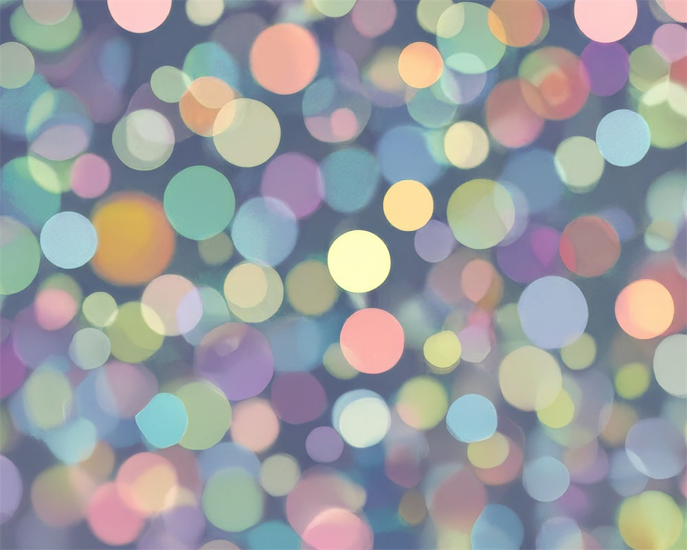 Kate Color Bokeh Aperture Rubber Floor Mat Designed by Mini MakeBelieve - Kate Backdrop AU