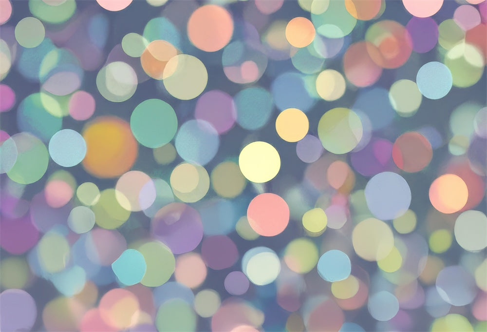 Kate Color Bokeh Aperture Rubber Floor Mat Designed by Mini MakeBelieve - Kate Backdrop AU