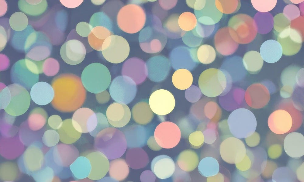 Kate Color Bokeh Aperture Rubber Floor Mat Designed by Mini MakeBelieve - Kate Backdrop AU