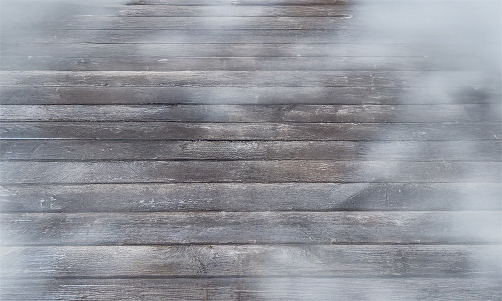 Kate Smoke Wood Rubber Floor Mat Designed by Mini MakeBelieve - Kate Backdrop AU