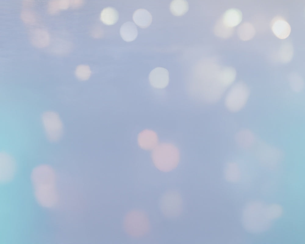 Kate Light Bokeh Rubber Floor Mat Designed by Mini MakeBelieve - Kate Backdrop AU