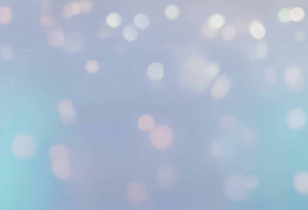 Kate Light Bokeh Rubber Floor Mat Designed by Mini MakeBelieve - Kate Backdrop AU