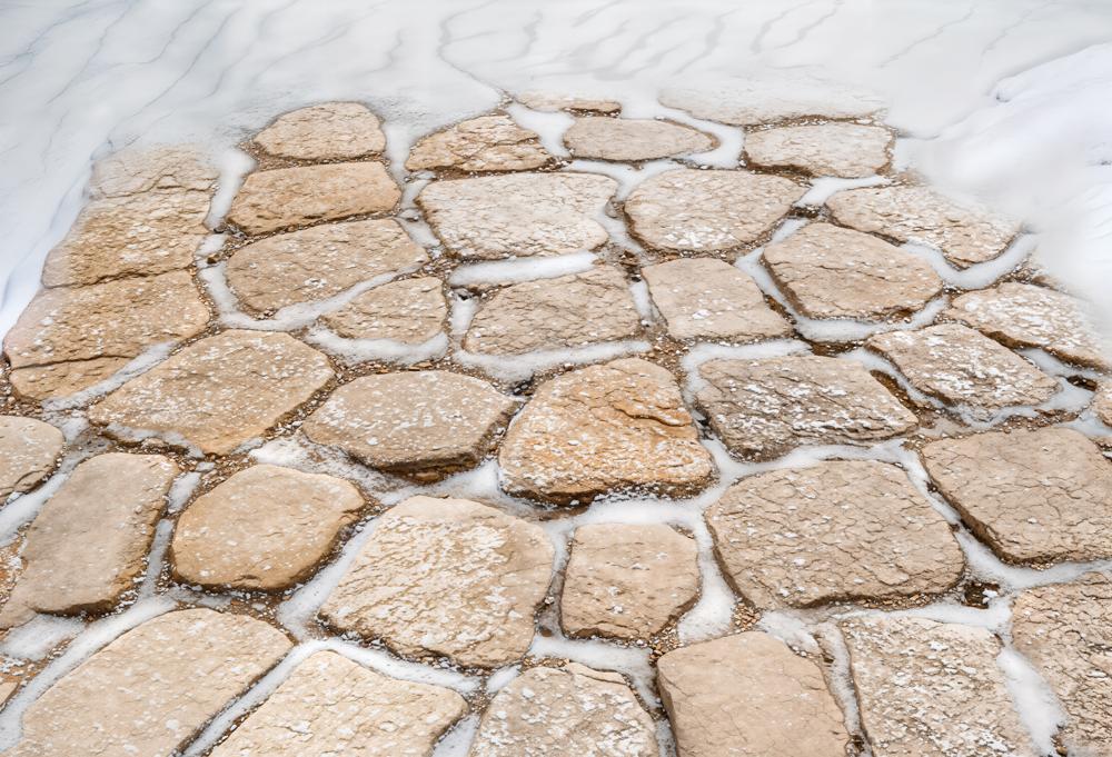 Kate Snow Stone Rubber Floor Mat Designed by Mini MakeBelieve - Kate Backdrop AU