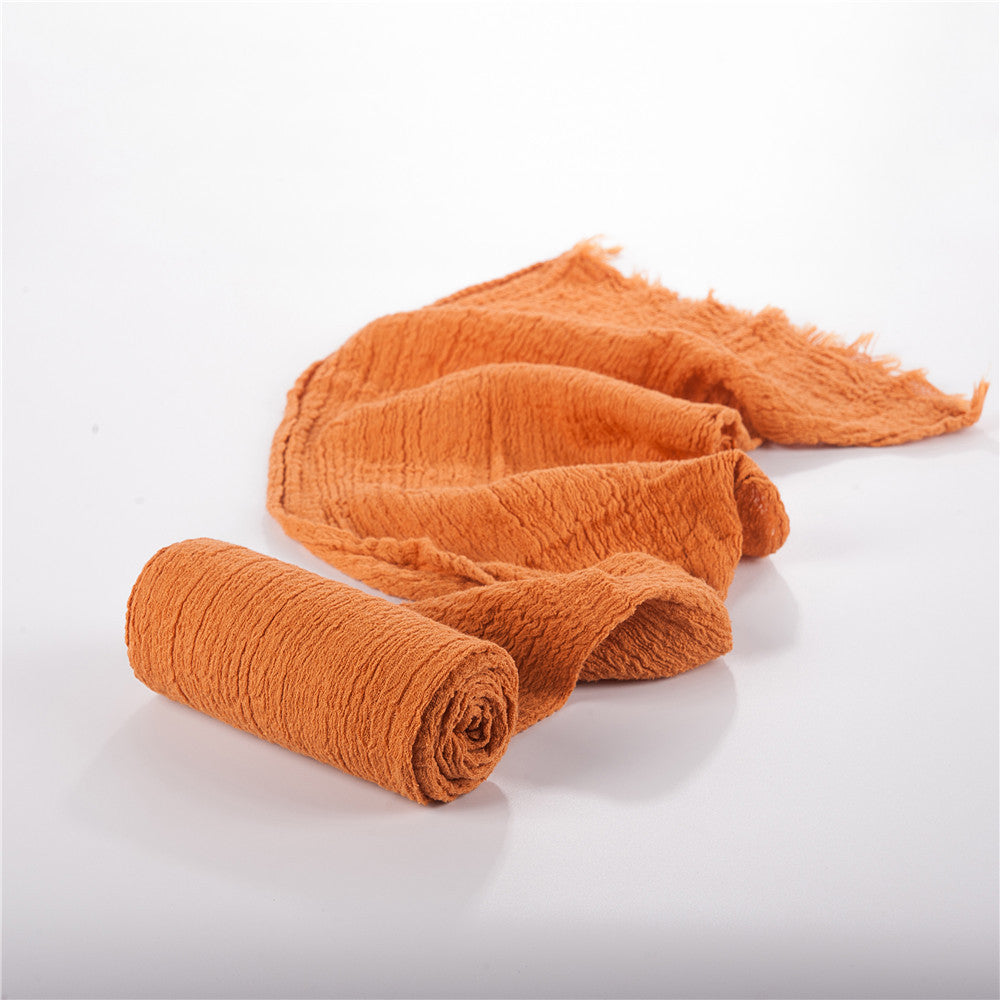 Kate Crinkled Seersucker Wrap Newborn Posing Fabric for Photography - Kate Backdrop AU