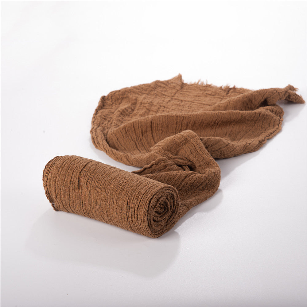 LONSALE Kate Crinkled Seersucker Wrap Newborn Posing Fabric for Photography - Kate Backdrop AU