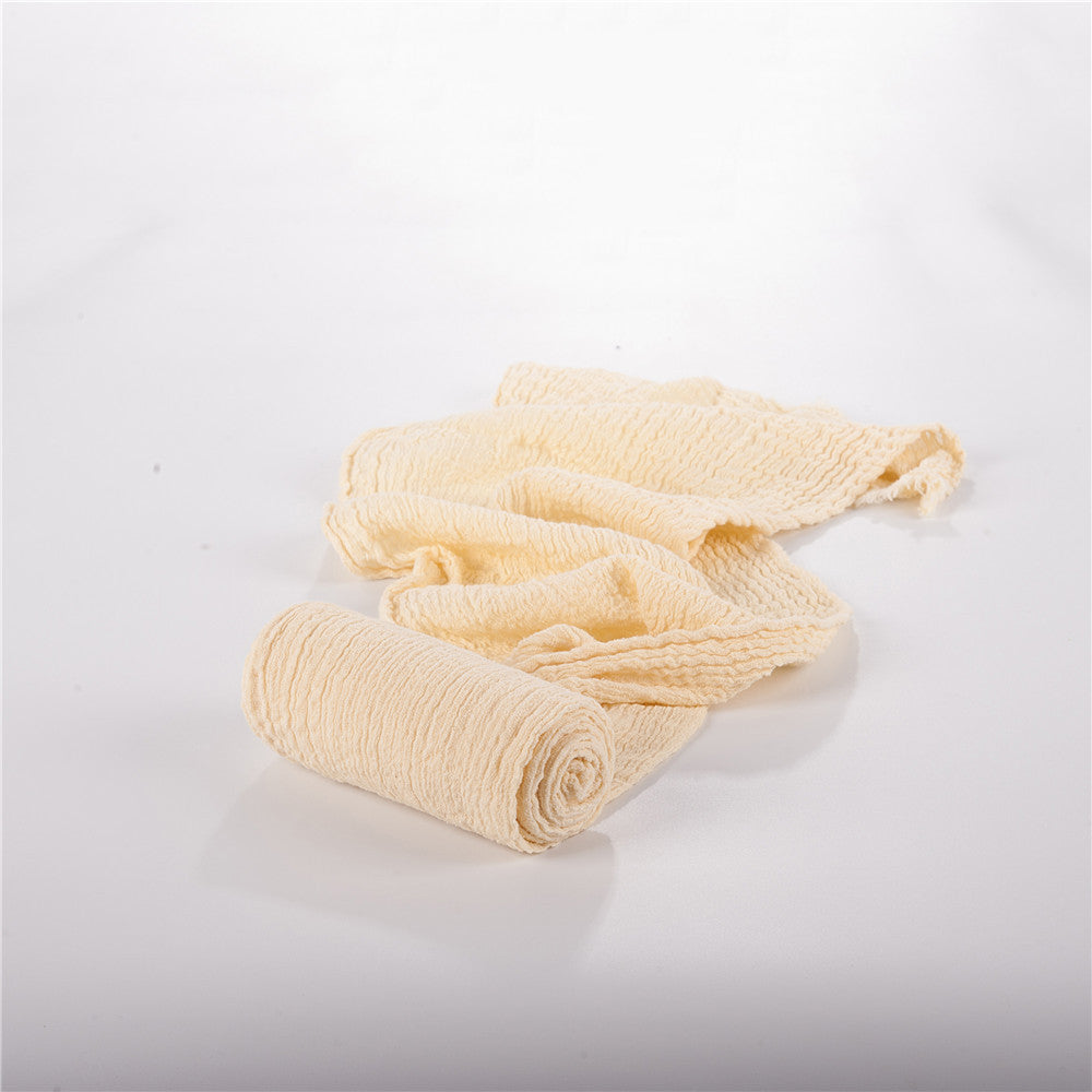 Kate Crinkled Seersucker Wrap Newborn Posing Fabric for Photography - Kate Backdrop AU