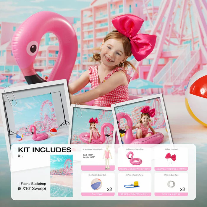 Kate Summer Beach Dool Dream Photo Kit - Kate Backdrop AU