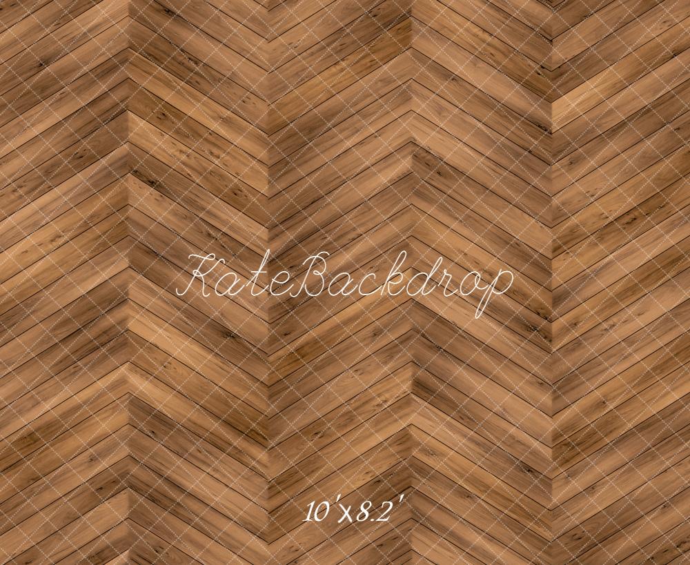 Kate Herringbone Wood Texture Backdrop Designed by Kate Image - Kate Backdrop AU