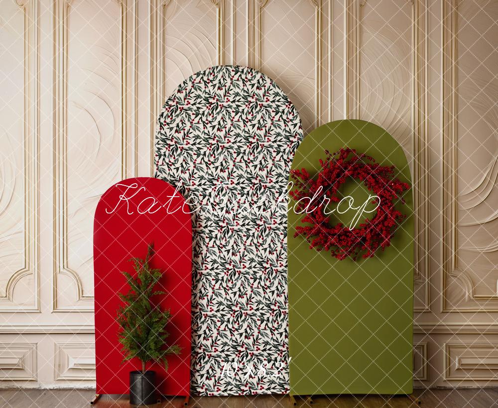 Kate Christmas Cozy Boho Backdrop Designed by Mandy Ringe