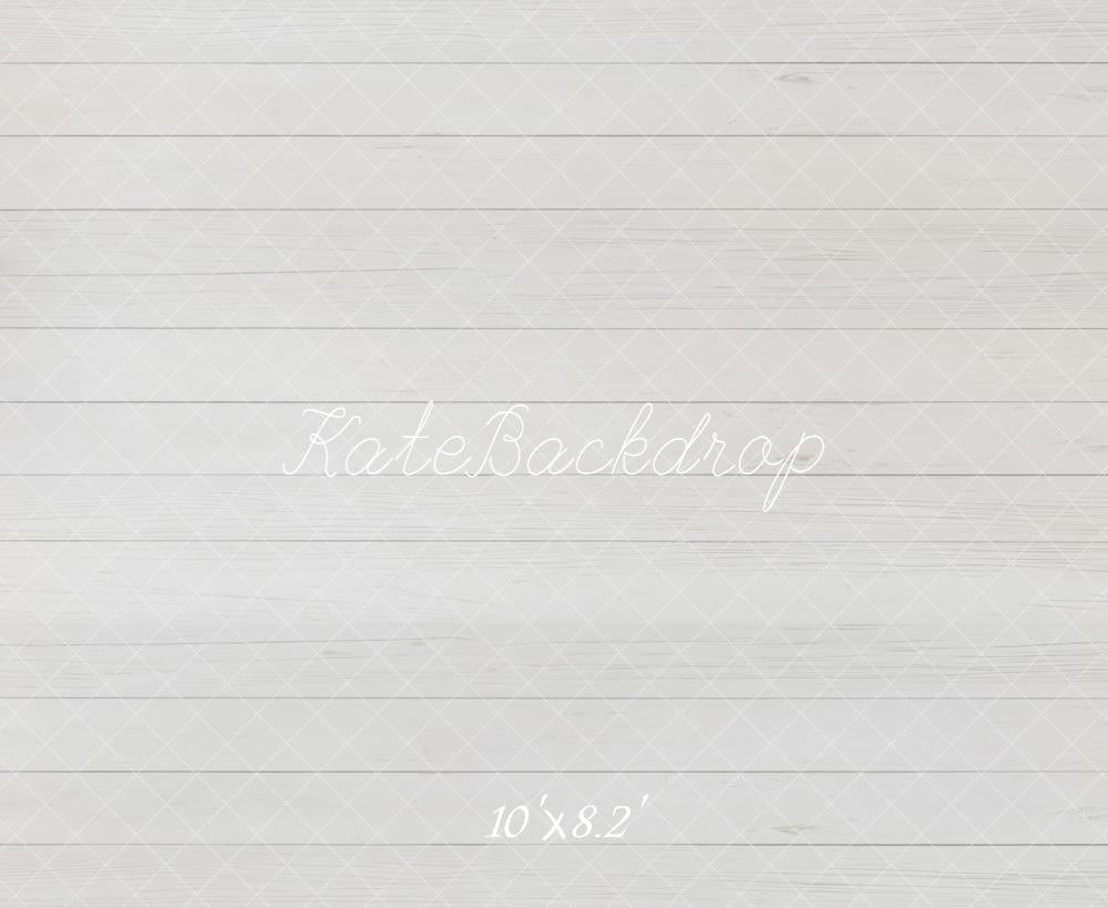 Kate White Wooden Panel Texture Backdrop Designed by Kate Image - Kate Backdrop AU
