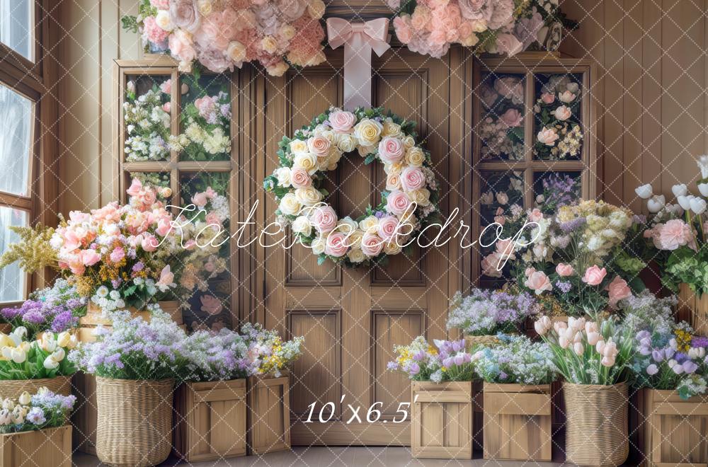 Kate Flower Wooden Backdrop Designed by Mini MakeBelieve - Kate Backdrop AU